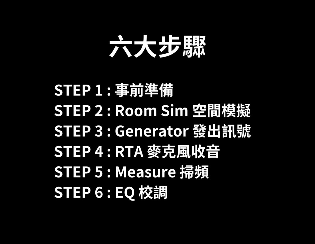 REW六大步驟
