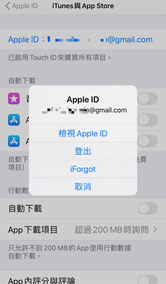 登入海外 Apple ID