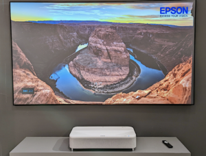 Epson LS800 4K短焦投影機 投影畫面