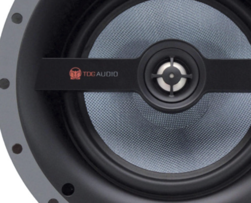 《TDG Audio NFC-83A嵌入式喇叭:8吋功夫龍振膜,20度精準指向傾角》